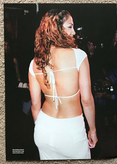 JENNIFER LOPEZ ~ 2001 Full page UK magazine poster J-LO