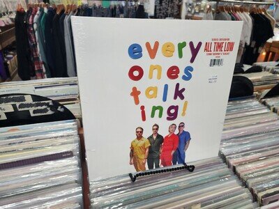 All Time Low EVERYONE'S TALKING Limited Edition NEW WHITE/GREEN COLORED VINYL LP