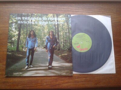 ALVIN LEE MYLON LEFEVRE ON THE ROAD TO FREEDOM LP 1973 UK CHRYSALIS MISPRESS?
