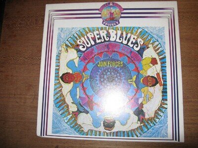 Muddy Waters, Bo Diddley etc 'Superblues' Frog Records (Italy) 1981 reissue LP