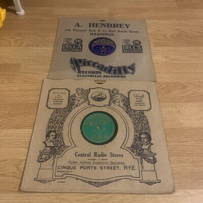 Antique old records 1930,s 12" [78] orchestral / classical etc