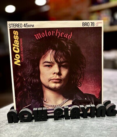 Motorhead - No Class UK 7" Single BRO78