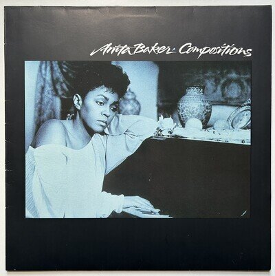 Anita Baker : Compositions 1990 EU black vinyl LP EX/EX A1/B2 pressing w/inner