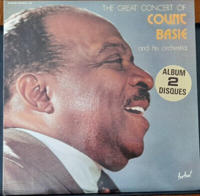 Count Basie The Great Concert OF Count Basie and his Orchestra Vinyl 2LP
