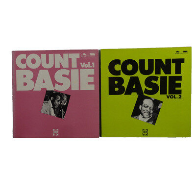 Count Basie Vol 1 & 2 LPs Reactivation Compilations JR121 / 138 NM/VG+