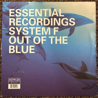 System F ‎– Out Of The Blue - 12" Vinyl Record - Trance Anthem