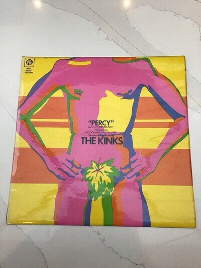 The Kinks Percy Soundtrack Vinyl LP NSPL 18365 1st Press 2nd Variant Laminated