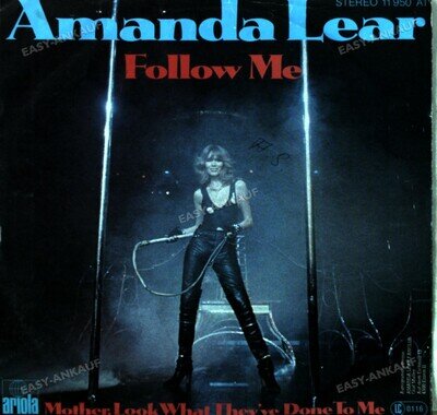 Amanda Lear - Follow Me 7" (VG) .