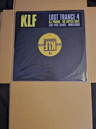 KLF Lost Trance 4 DJ Promo 12" Only 50 Made on Green Vinyl Feat Unreleased Track