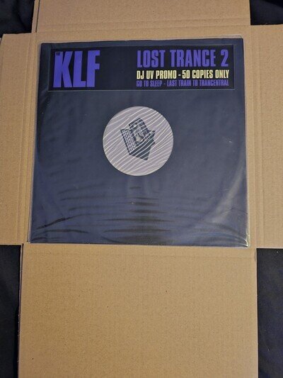 KLF Lost Trance 2 Dj Only 12" Remixes Of Go To Sleep And Last Train Only 50 Made