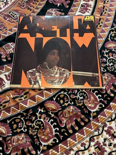Aretha Franklin ‎Aretha Now UK 1968 Vinyl Atlantic