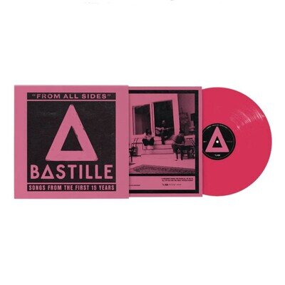 Bastille - From All Sides - Limited Edition Tour Edition Pink Vinyl LP - Rare