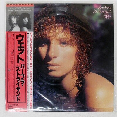 BARBRA STREISAND WET CBS 25AP1724 Japan VINYL LP