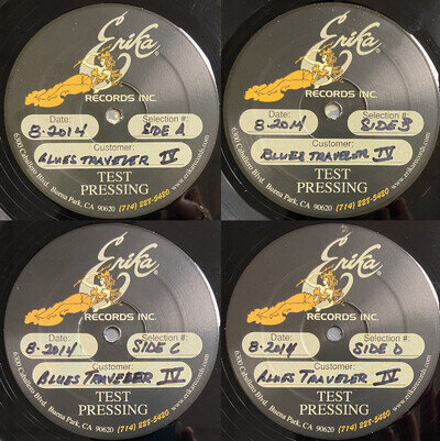 BLUES TRAVELER Four 2014 2LP Test Pressing Erika Records A&M 1st Vinyl Pressing