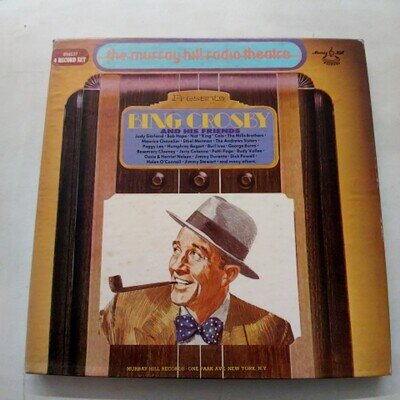 Bing Crosby And His Friends 4 Record Set Murray Hill Records Box Set