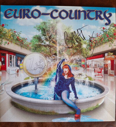 CMAT SIGNED EURO-COUNTRY DOUBLE BUTTERFLY SIGNED /AUTOGRAPH VINYL
