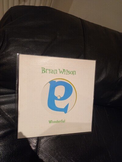 Brian Wilson - Wonderful - Limited Yellow 7" Vinyl Single - 2004 - MINT Vinyl