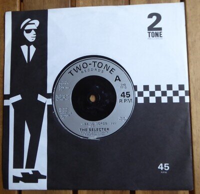 THE SELECTER 1980 7" MISSPELT (M) NISSING WORDS /CARRY GO BRING COME 7" FRANCE