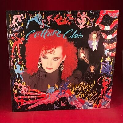 CULTURE CLUB Waking Up With The House On Fire 1984 UK vinyl LP war Boy George
