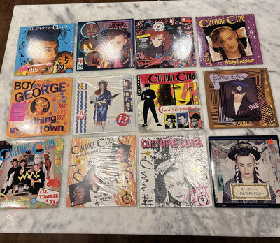 CULTURE CLUB/Boy George 12 LOT LP/12" Singles ~ NM/M with Some Sealed~See Desc.