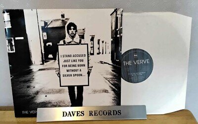 THE VERVE This Is Music ORIG UK 12" VINYL EP Hut 1995 Richard Ashcroft BRITPOP