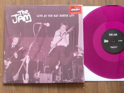 THE JAM - Live At The Rat, Boston 1977 LIMITED EDITION PURPLE VINYL NEW