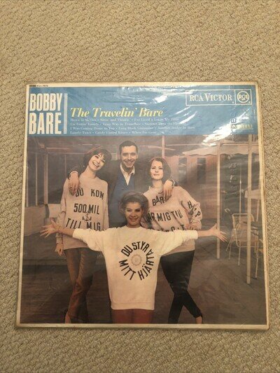 Bobby Bare – The Travelin' Bare - 1964 Vinyl LP - RCA Victor LSP-2955
