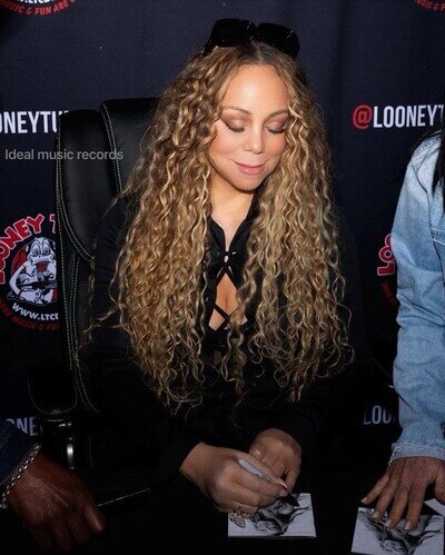 MARIAH CAREY HERE FOR IT ALL SIGNED AUTOGRAPHED CD FROM NEW YORK SIGNING 9/30/25