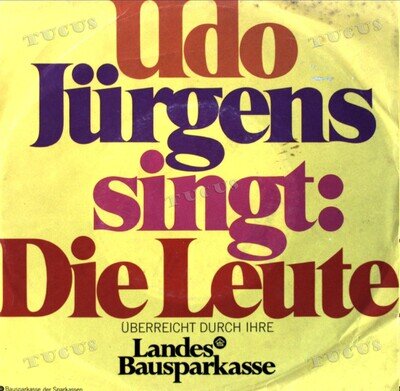 Udo Jürgens - Die Leute 7in (VG/VG) .*