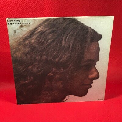 CAROLE KING Rhymes & Reasons 1972 UK vinyl LP + INNER Been to Canaan original