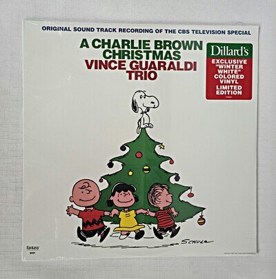 A Charlie Brown Christmas Vince Guaraldi Trio Winter White Vinyl Dillard's 2017