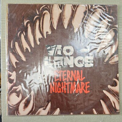 Violence Eternal Nightmare 10" Single Vinyl Record Original 1988 VOMIT 1