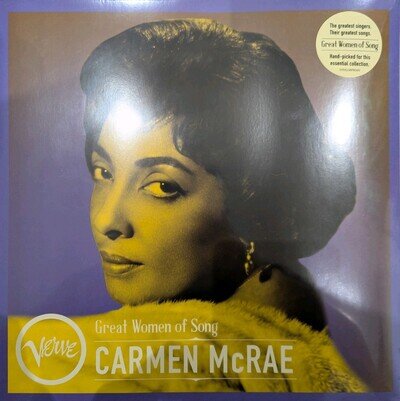 Carmen McRae - Great Women of Song. Vinyl LP. New, sealed