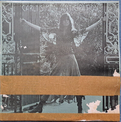 CARLY SIMON - ANTICIPATION - 12" VINYL ALBUM LP RECORD