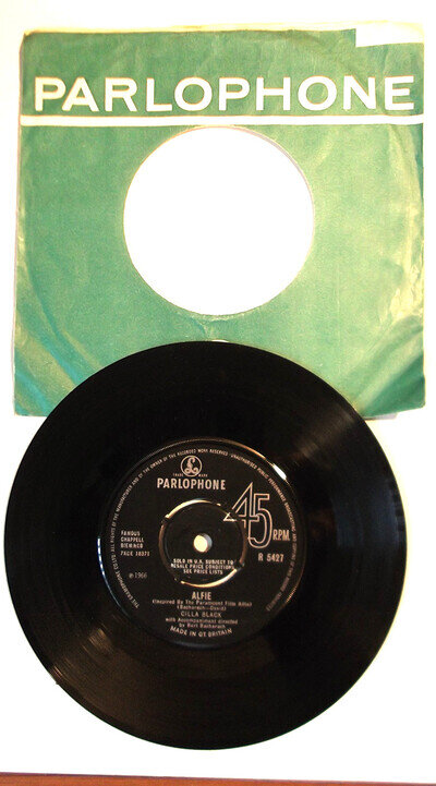 Cilla Black - Alfie - 7" Vinyl - Parlophone - Excellent Minus