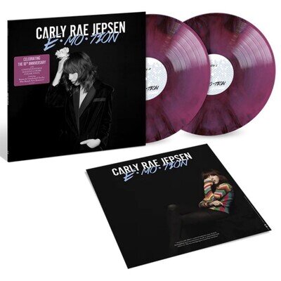 CARLY RAE JEPSEN - E•MO•TION - Emotion Double Magenta Swirl Vinyl 2LP