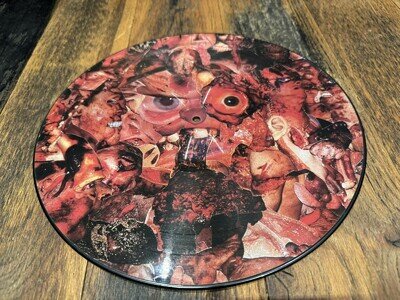 CARCASS -SYMPHONIES OF SICKNESS- AWESOME RARE PRESS LP VINYL PICTURE DISC GRAVE