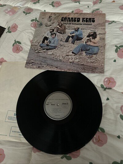 Canned Heat Live at Topanga 12" Vinyl LP Album SPC 3364 USA VG+