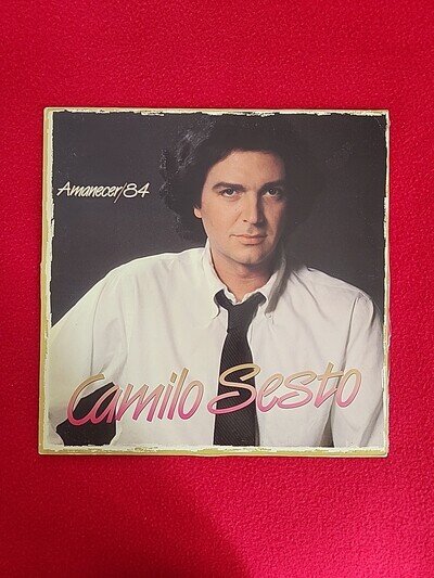 CAMILO SESTO - AMANECER/84 LP VINYL ORIGINAL ESPANA EXCELENTE CONDICION.