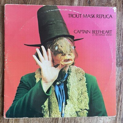 CAPTAIN BEEFHEART - TROUT MASK REPLICA VG+/EX+ DOUBLE VINYL LP/ FIRST REPRISE