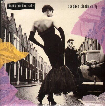 Stephen Duffy Icing On the Cake 7" vinyl UK 10 1985 B/w broken home in gatefold