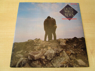 Cactus World News Worlds Apart 7" Vinyl Record