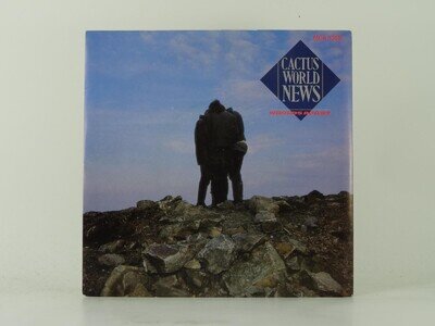 CACTUS WORLD NEWS WORLDS APART (40) 2 Track 7" Single including Picture Sleeve M