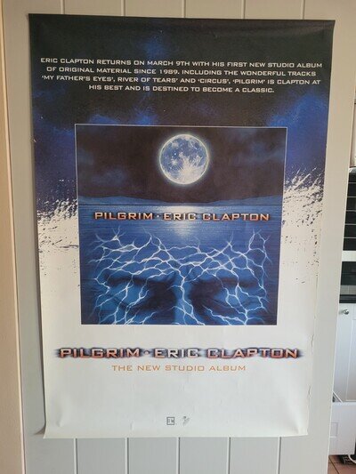 ERIC CLAPTON PILGRIM SHOP POSTER