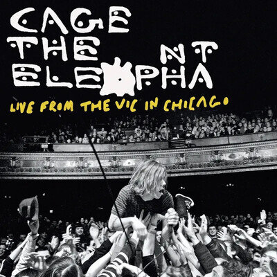 Cage The Elephant "Live From The Vic In Chicago" 2LP Yellow&Black Vinyl PRESALE