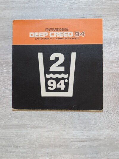 DEEP CREED 94 - Can u Feel it - UK 4-Track 12" Vinyl Single