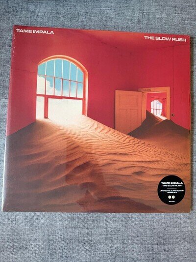 TAME IMPALA THE SLOW RUSH - COLOURED CREAM LTD VINYL 2X LP BRAND NEW SEALED