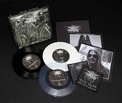 DARKTHRONE "Old Star" 3 X 7" Box Set (mint - still sealed) Norwegian black metal