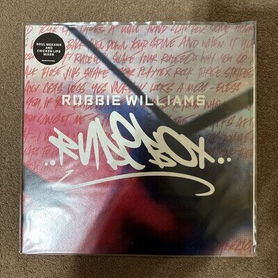 Robbie Williams - Rudebox - New Vinyl Record 12 - 47 - U4593z