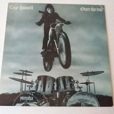 Cozy Powell - Over The Top - Vinyl LP UK 1982 Press EX/NM
